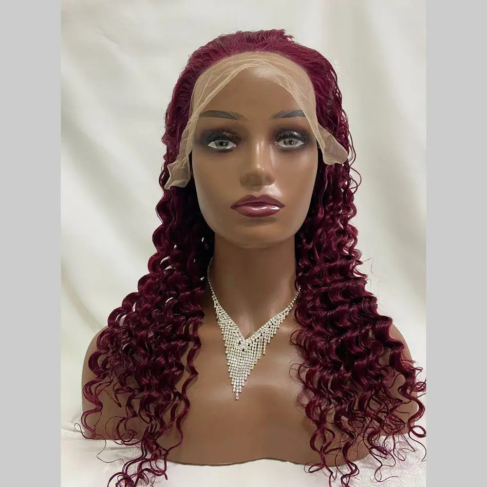 99J  13x4  HD Frontal Lace Wig Deep Wave Color Wig StylzPlusBeautyandHairConcepts